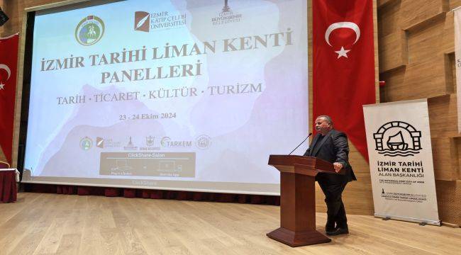 Başkan Mutlu İzmir Tarihi Liman Kenti Panelleri'nde konuştu